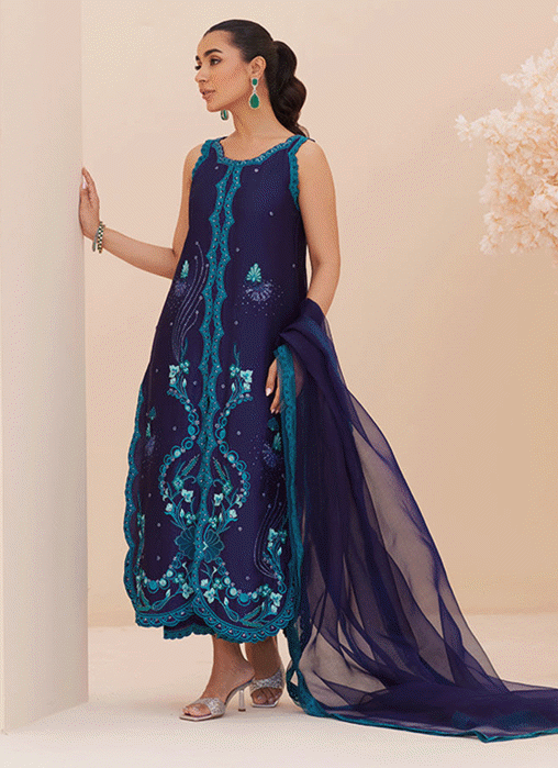 Rio Ink (Shirt, Pants and Dupatta)