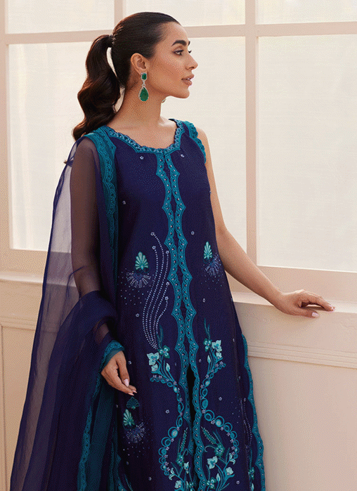 Rio Ink (Shirt, Pants and Dupatta)