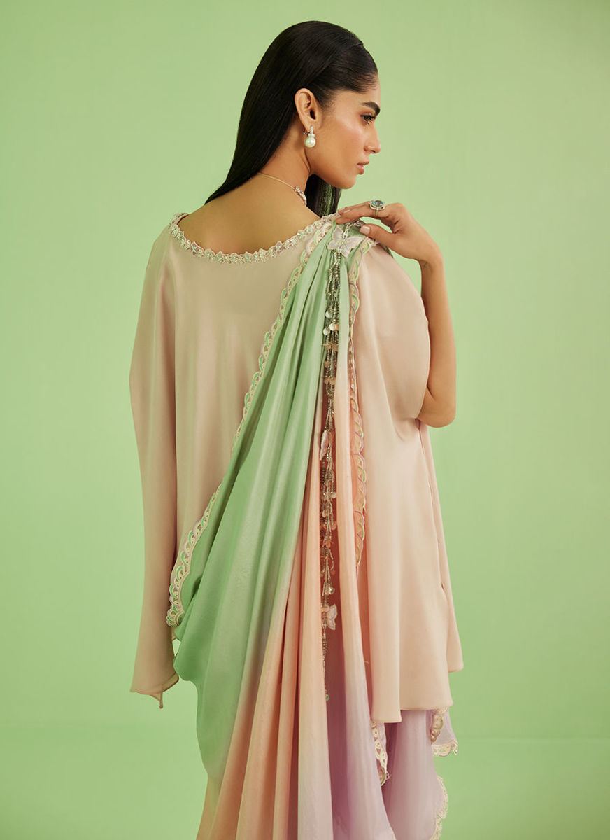 Nera Shirt  Pants And Drape Dupatta