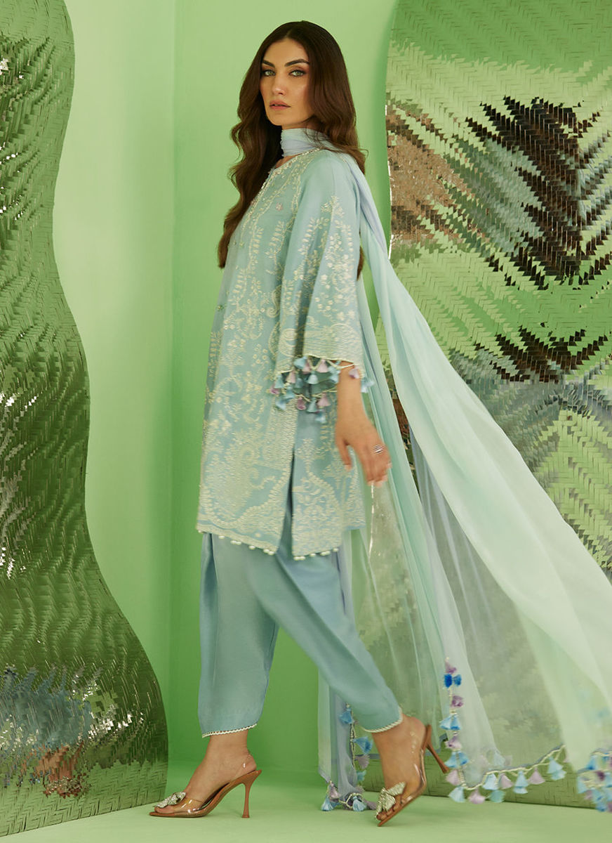 Serra Shirt And Dupatta