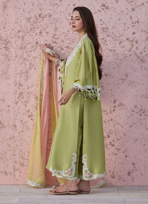Jessa Shirt And Dupatta