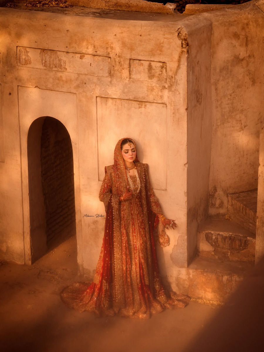 A timeless bridal moment Habiba in FTA Bridal