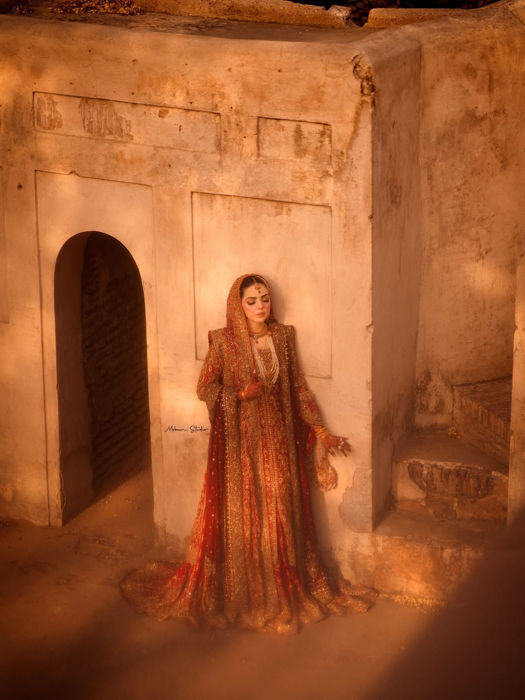 A timeless bridal moment Habiba in FTA Bridal