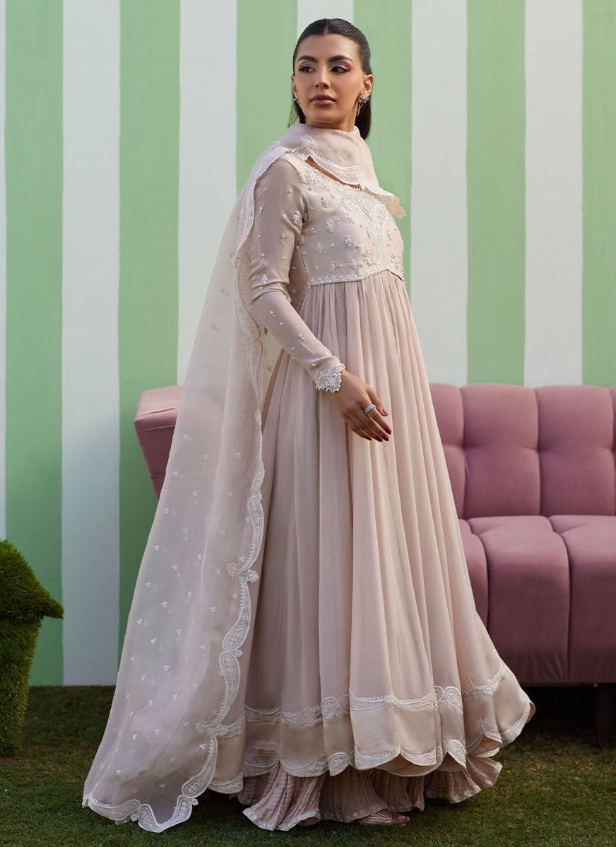 Keshi Kalidaar With Dupatta