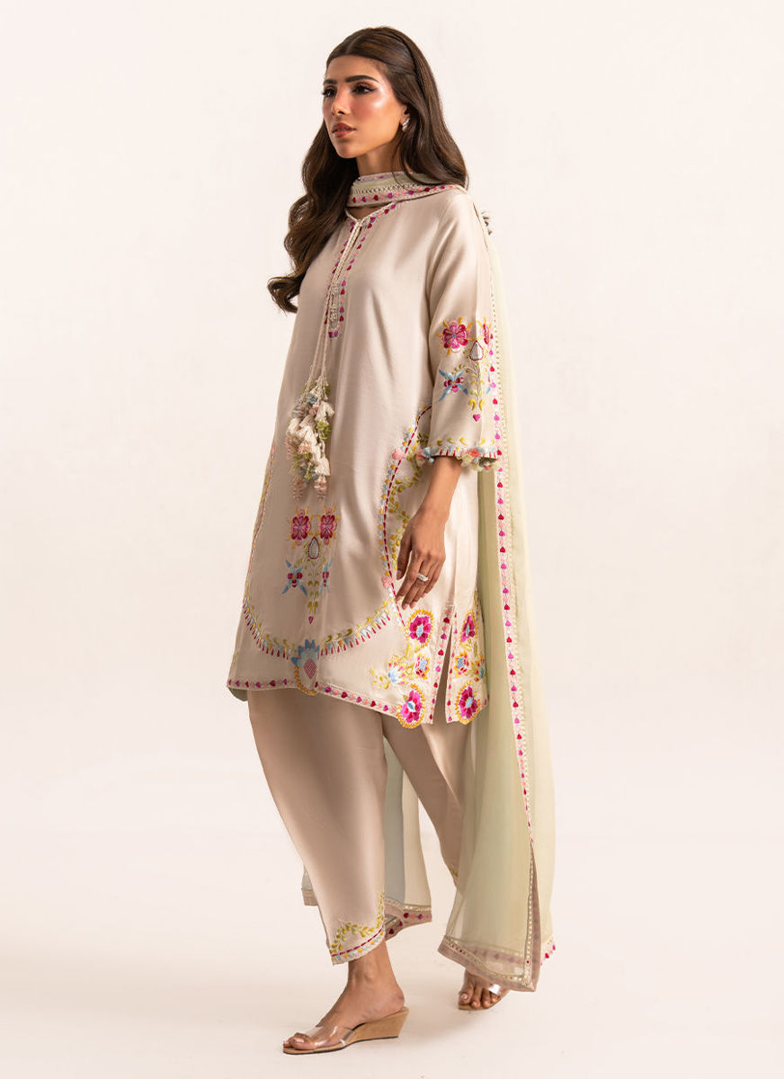Evan Shirt and Dupatta with Bottoms