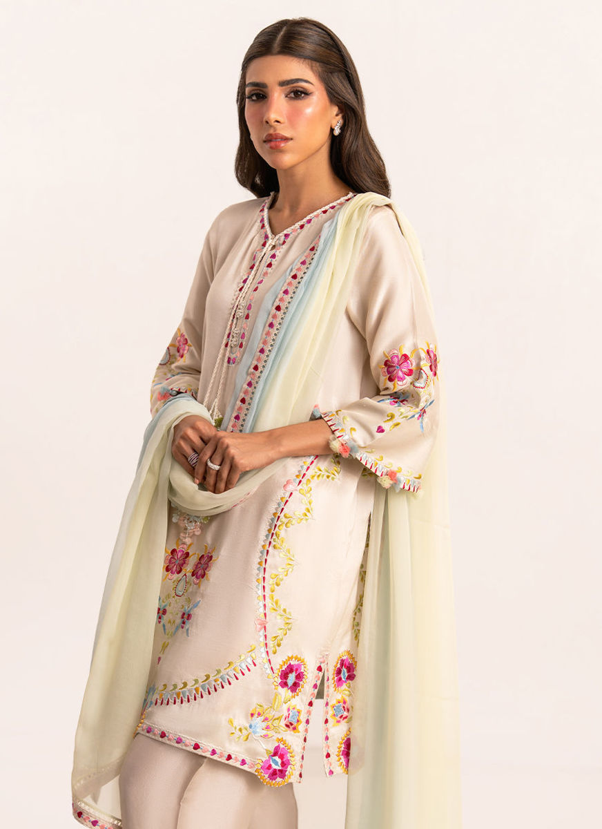 Evan Shirt and Dupatta with Bottoms