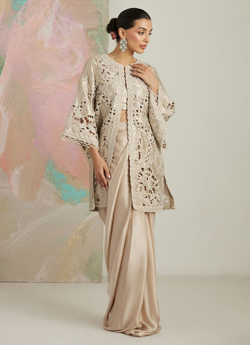 Dani Jacket And Draped Skirt