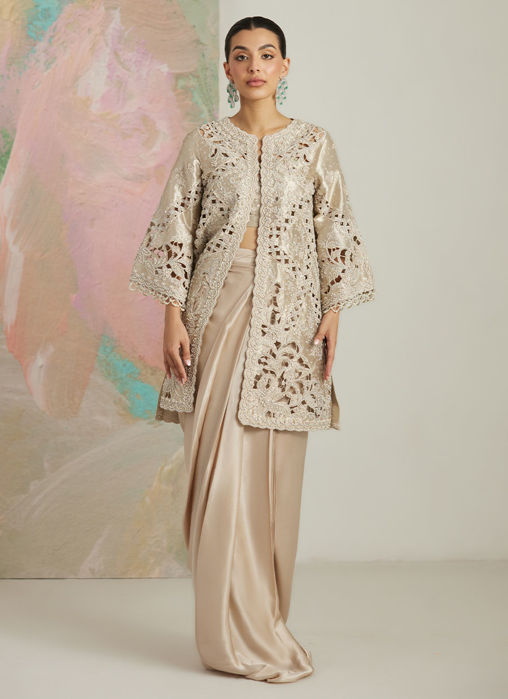 Dani Jacket And Draped Skirt