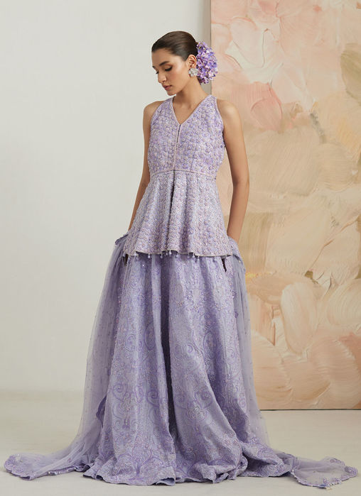 Julian Peplum And Lehnga