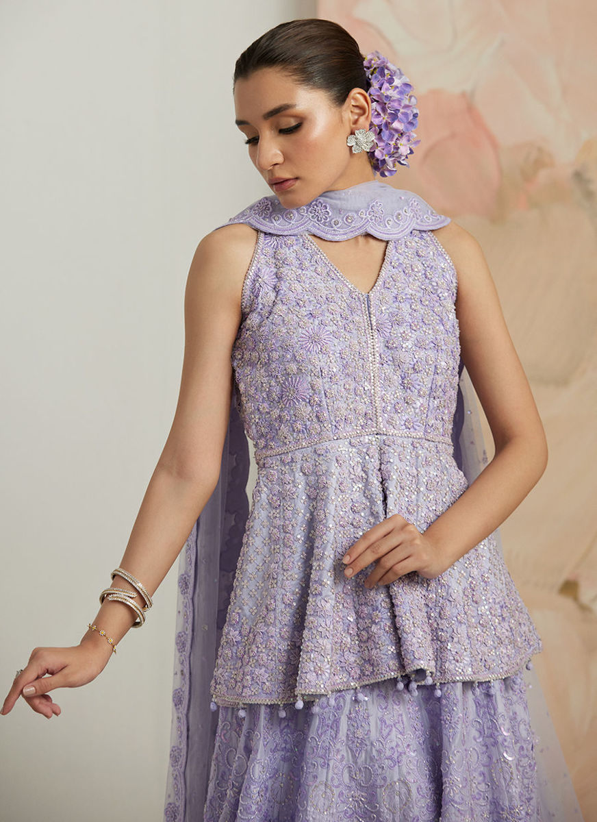 Julian Peplum And Lehnga