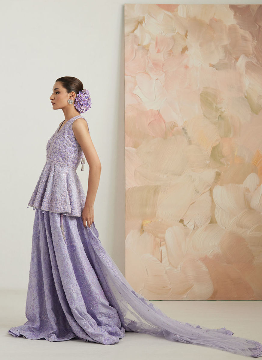 Julian Peplum And Lehnga