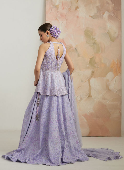 Julian Peplum And Lehnga