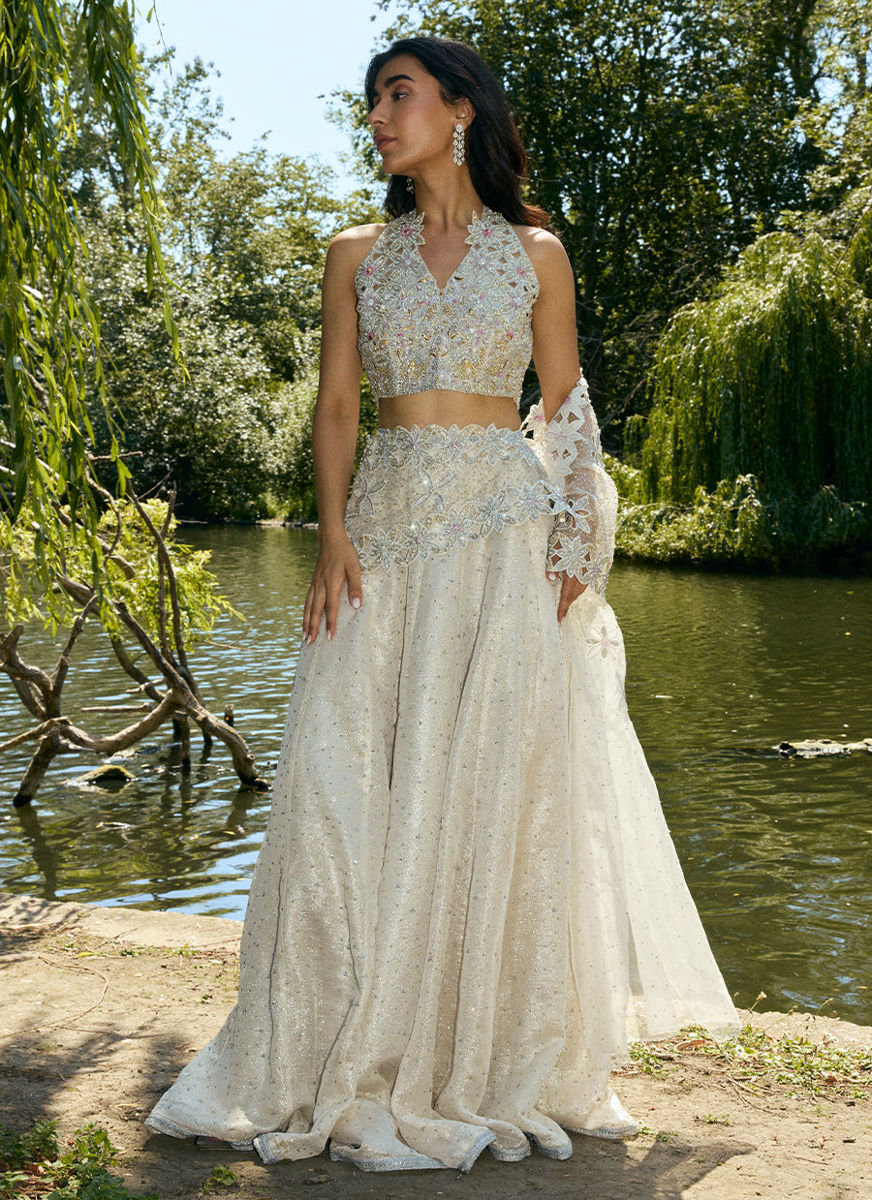 Jina Lehenga Choli With Drape Dupatta
