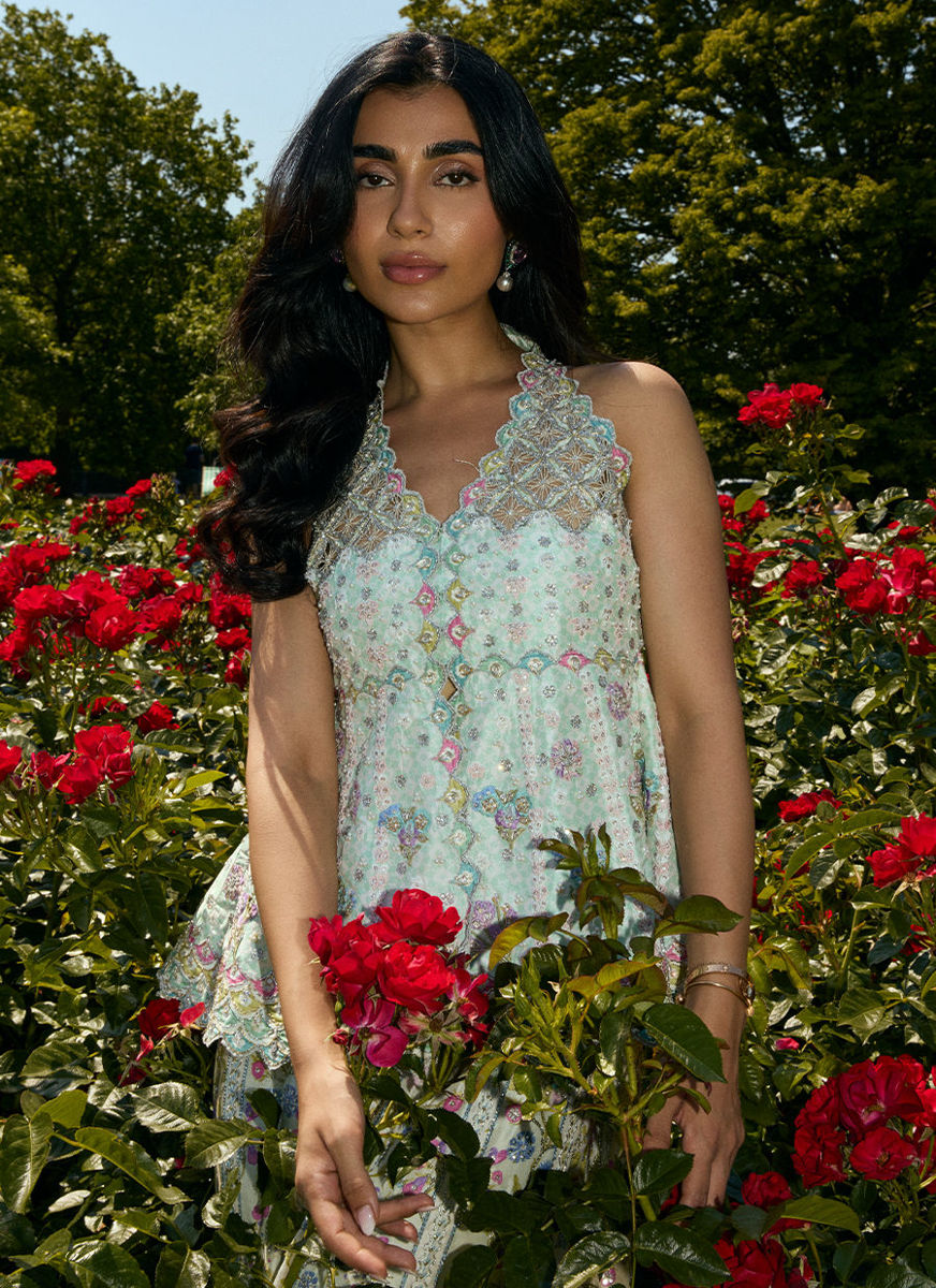Jessy Peplum With Dhaka Pants