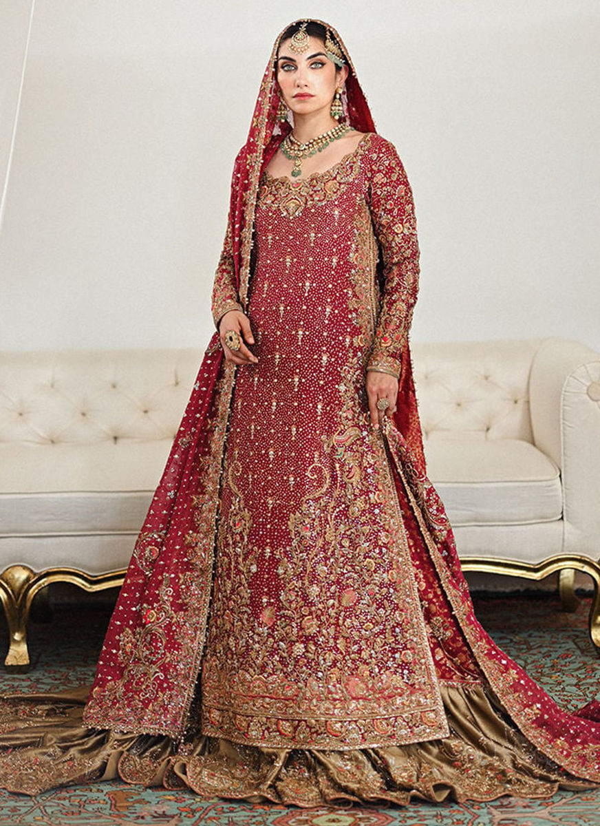 Mehtab Scarlet Farshi Bridal