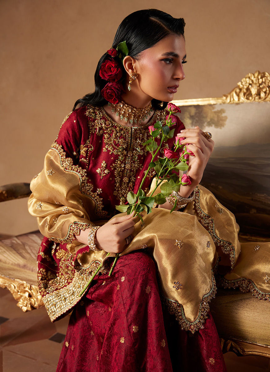 Alice Peplum With Flared Dhaka