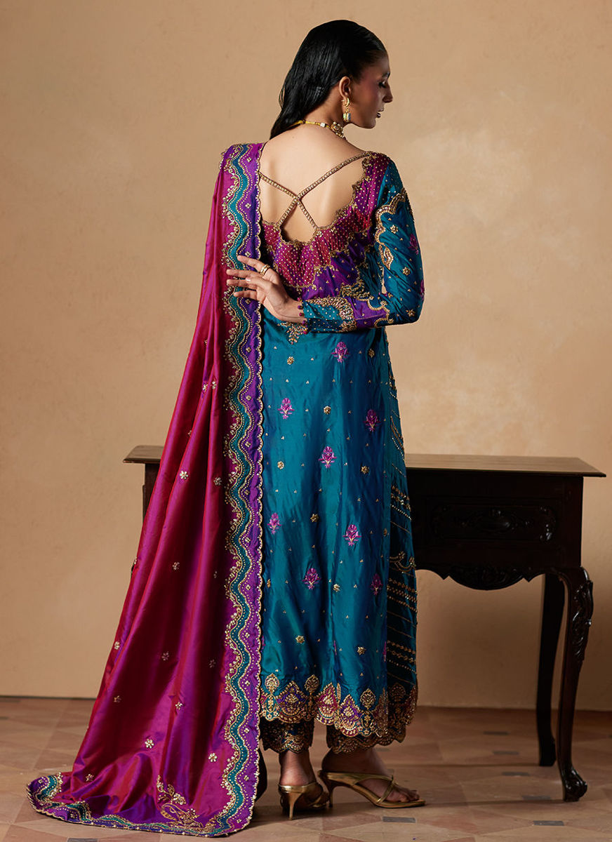 Mya Kurta With Drapped Dupatta