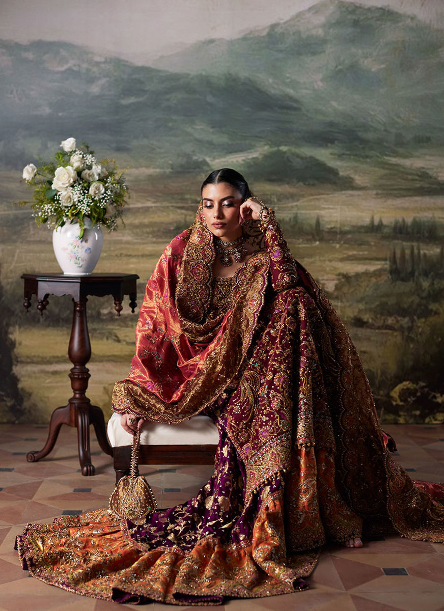 Katie Maroon Bridal