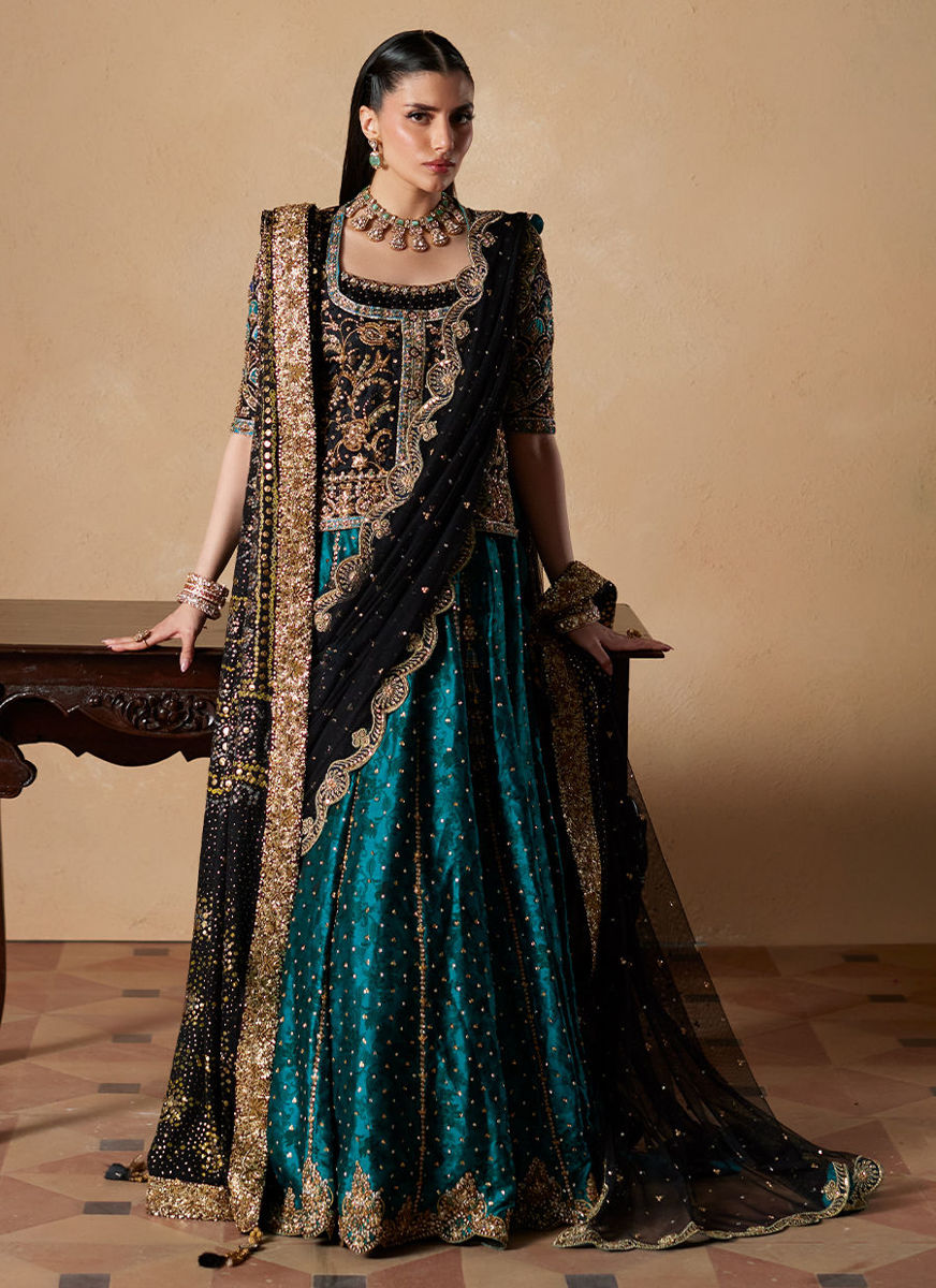 Jorja Short Shirt With Lehenga
